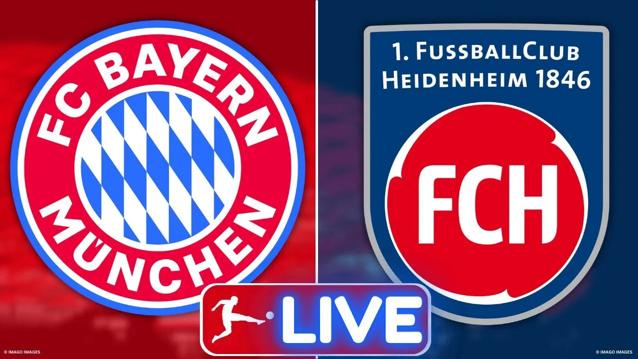 🔴 FC Bayern Munich – 1. FC Heidenheim | Bundesliga EN DIRECT | 13ème journée