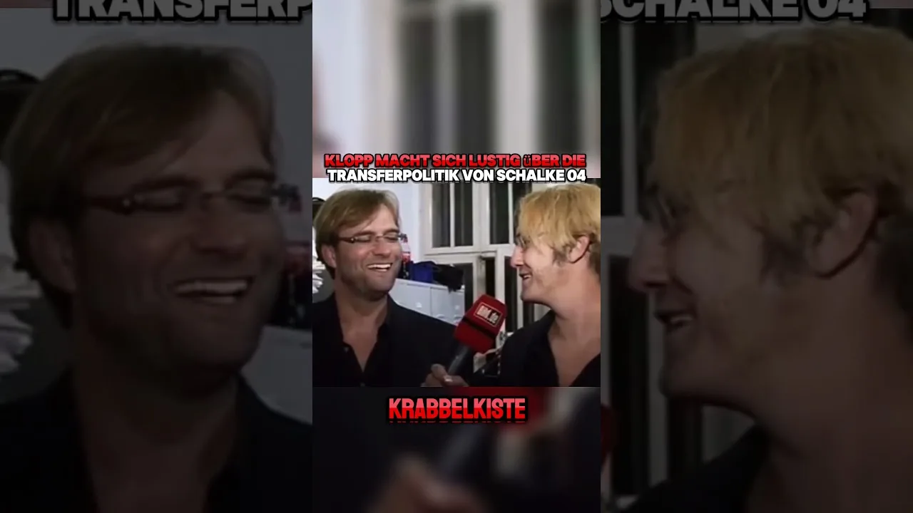 Klopp und Schalke ist immer ein gutes Thema😂 #bundesliga #schalke04 #klopp #interview