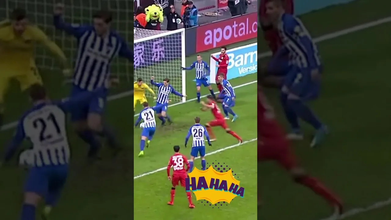 Coup de pied indirect #football #soccer #bundesliga #shorts #goalkeeper #shortvideo #