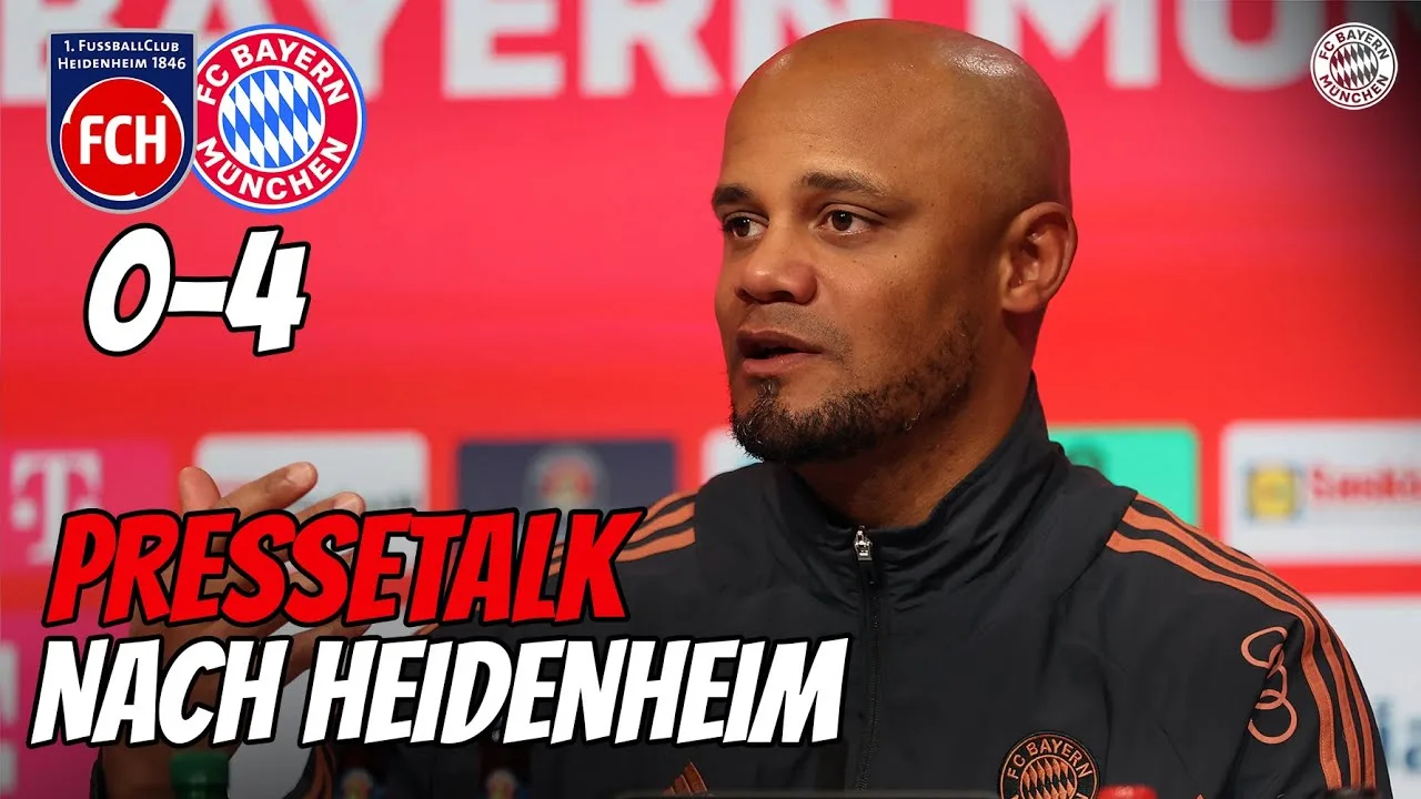 PRESTETALK APRÈS le match à 1. FC Heidenheim | Bundesliga