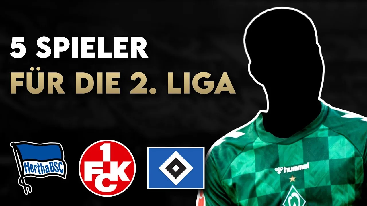 Nouveautés pour la 2ème Bundesliga : 5 joueurs de la Bundesliga pour les clubs de 2ème ligue !