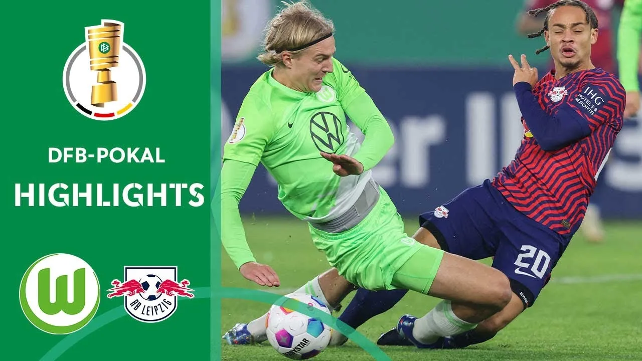 Coup de Théâtre en Coupe d’Allemagne : Wolfsburg renverse le Titan Leipzig ! Qui l’aurait cru?