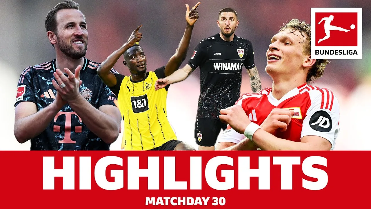 Tous les faits saillants | Bundesliga | Jour de la journée 30