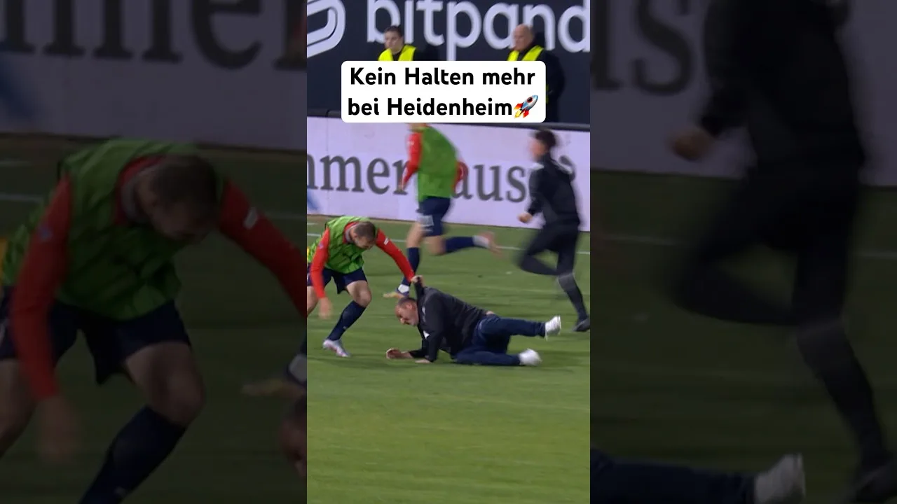 Scienza trifft zum 2:1 und Heidenheim bleibt in der Bundesliga🚀 Die FCH-Party geht los!🫶 #ELVFCH