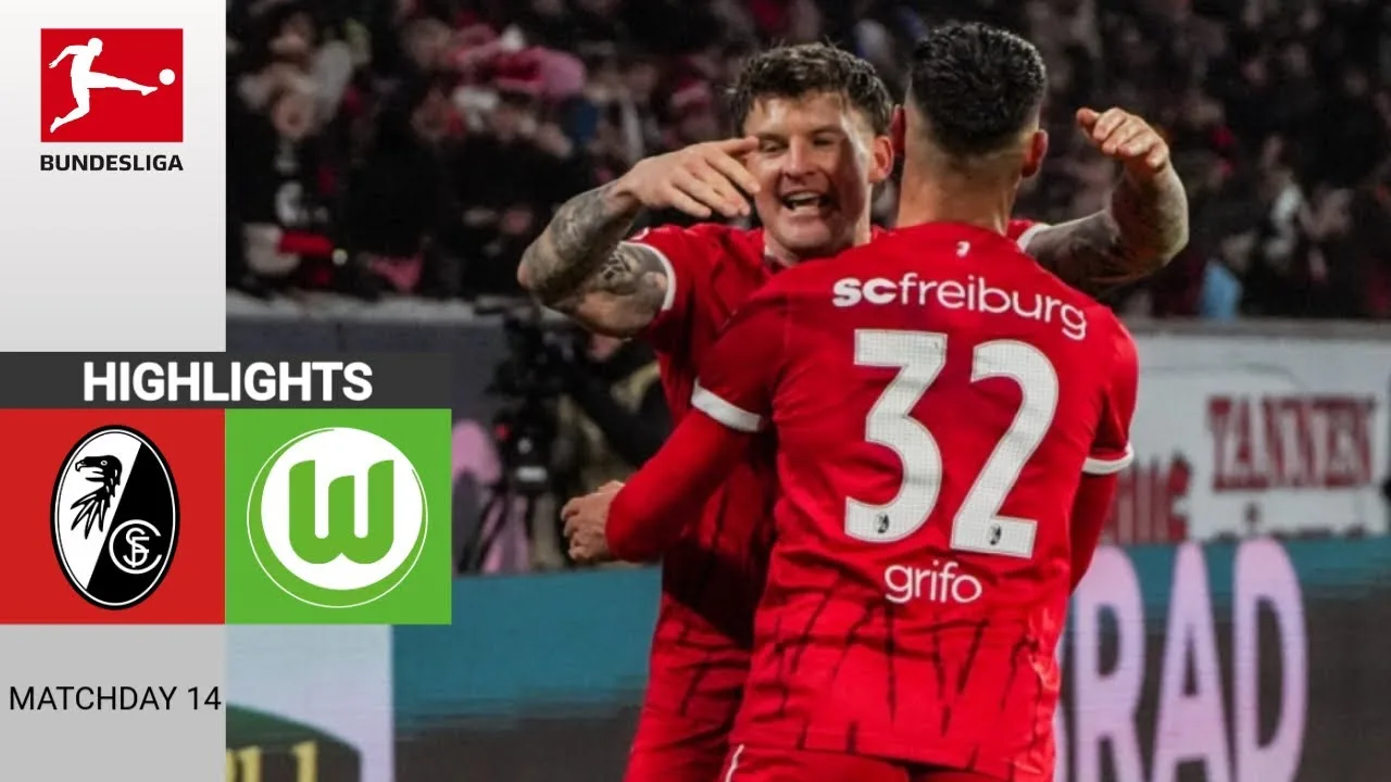 SC Fribourg – VfL Wolfsbourg | 3:2 | Résumé | Bundesliga 2024-25 | Fribourg Wolfsbourg