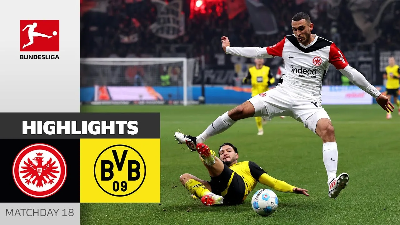 Francfort inflige encore plus de misère à Dortmund | Eintracht Francfort – BVB | MD18 – Bundesliga 24/25