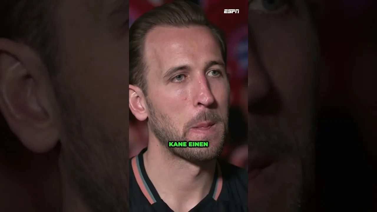 Wie Harry Kane seinen ERSTEN Titel gefeiert hat 🥰🏆 #harrykane #kane #bundesliga #fcbayern