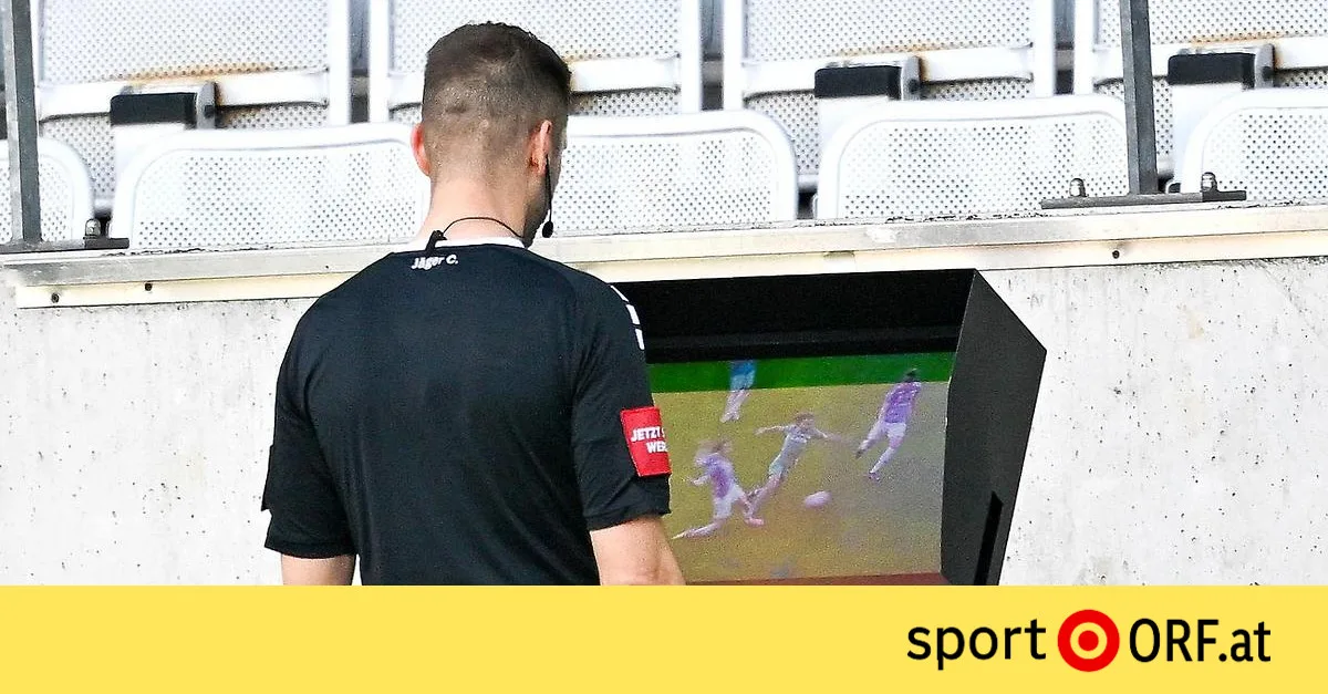 Bundesliga: Var admet les erreurs à Salzburg-Sturm-Match