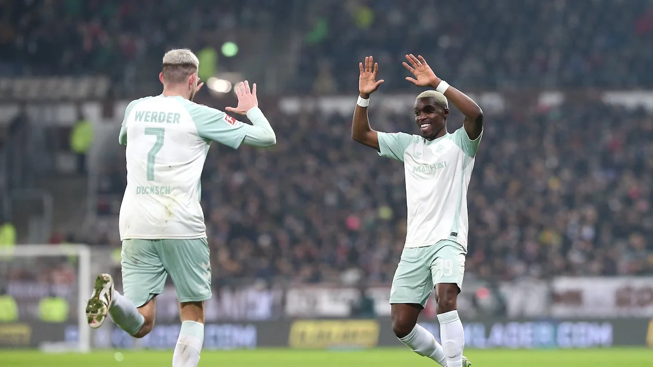 Sportschau Bundesliga : le Werder Brême fait également la fête au Millerntor – Médiathèque ARD