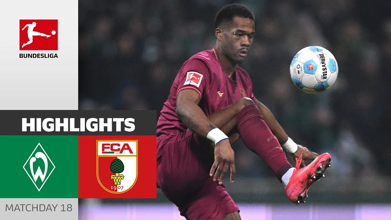 Essende efficacement! | SV Werder Bremen – FC Augsburg | Faits saillants | Matchday 18 – Bundesliga 24/25