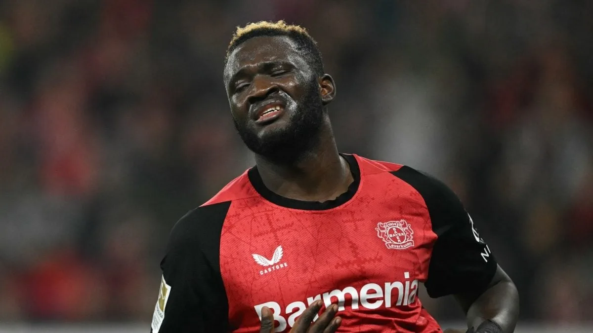 Victor Boniface du Bayer Leverkusen manquera « quelques matchs » en raison d’une blessure à la jambe