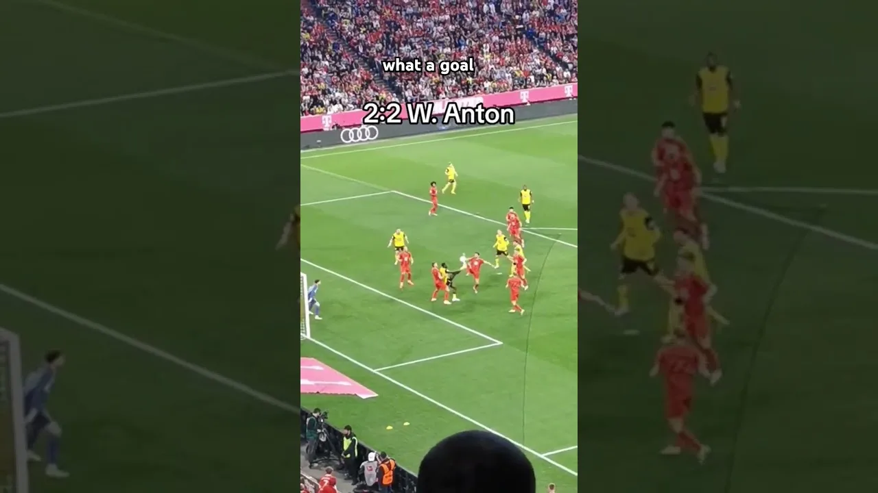 Bayern Munich vs Dortmund 2-2 Bundesliga 24/25 #bayern #dortmund #football #funny #foryou #edit