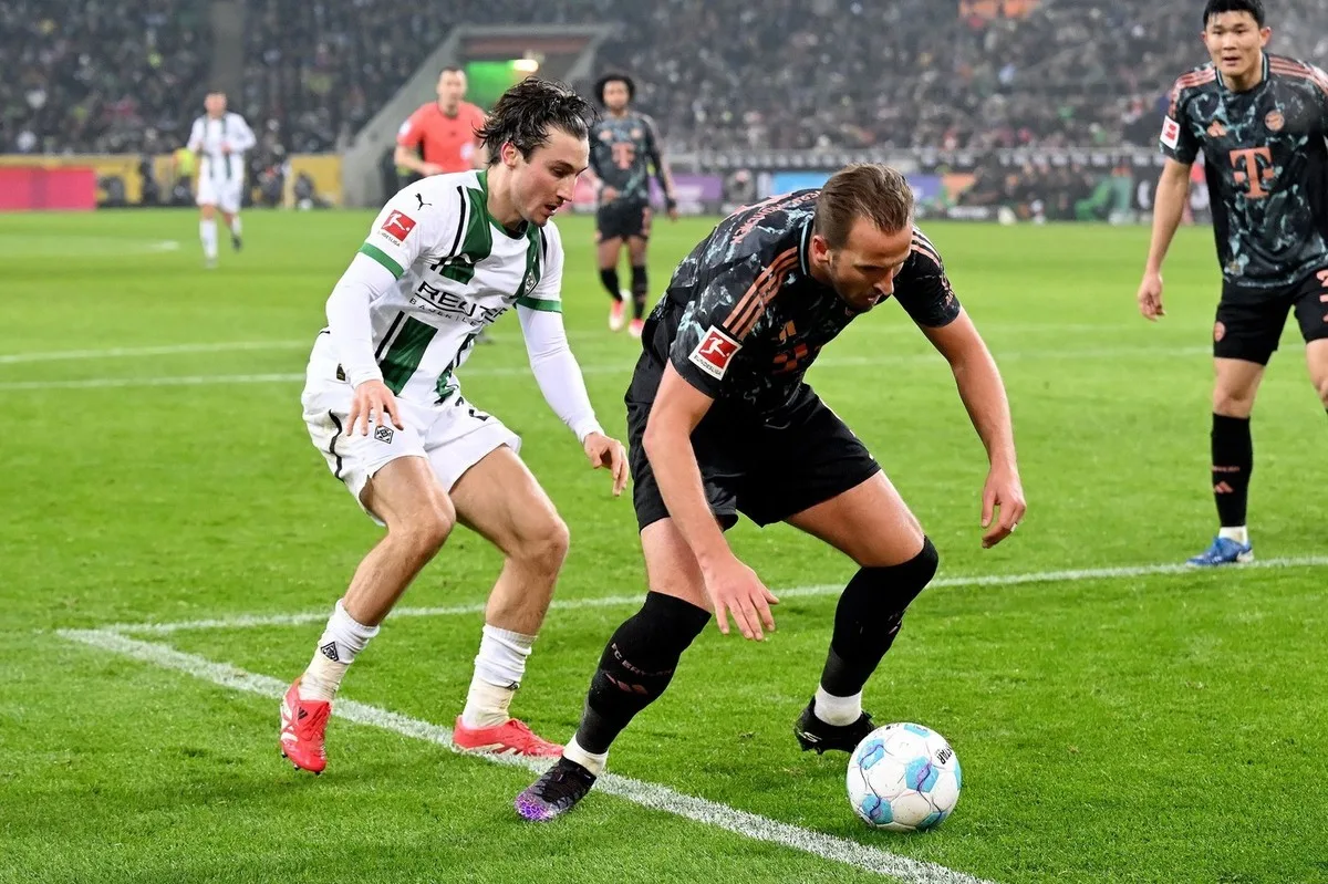 VIDÉO | Borussia Mönchengladbach – Bayern Munchen 0-1. Harry Kane a été décisif sur penalty