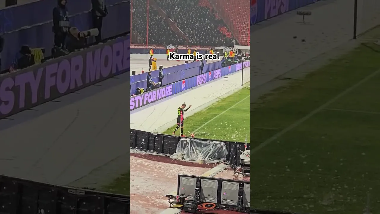 karma is real #shortvideo #football #laliga #seriea #ipl #bundesliga #eredivisie #liga1