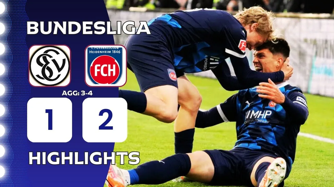 Elversberg – Heidenheim | 1-2 | Faits saillants | Bundesliga Playoff 2024-25 | Elversberg Heidenheim