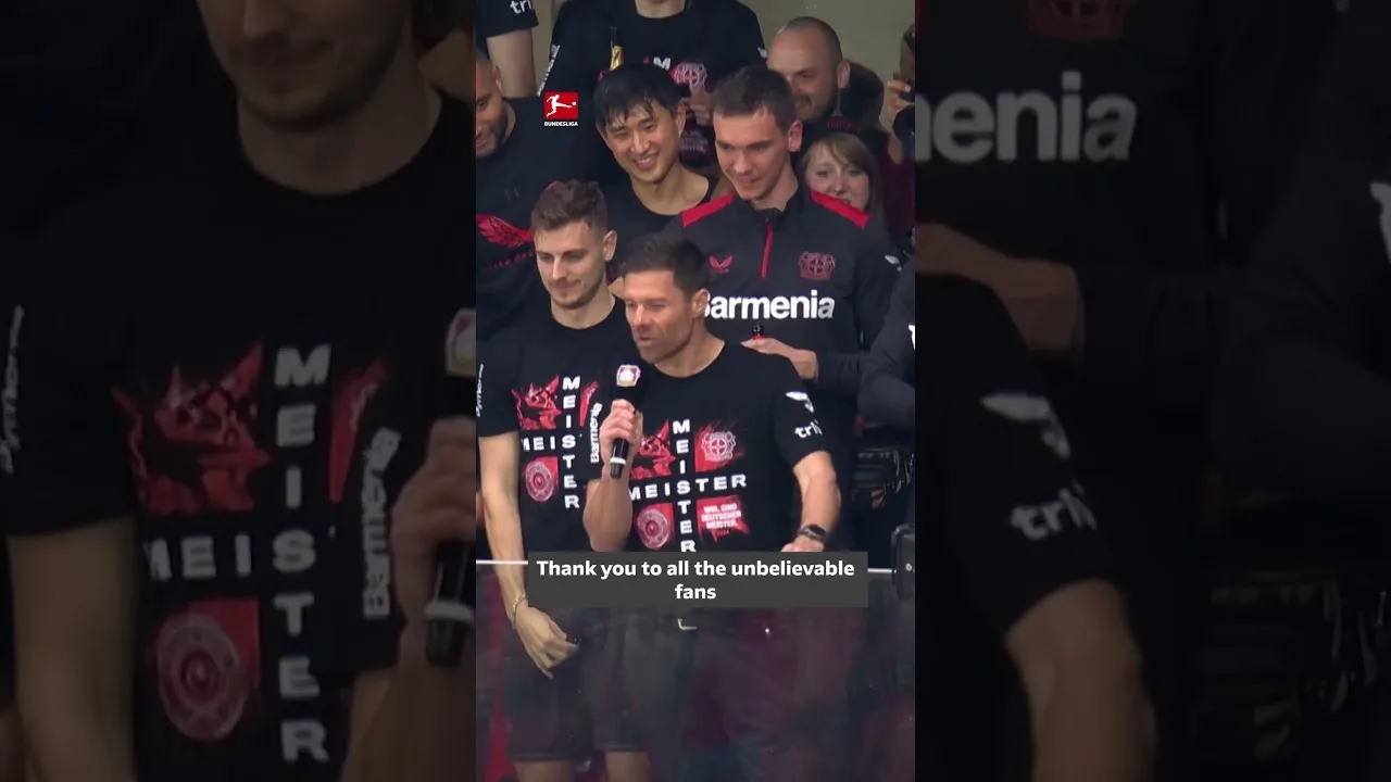 « Nous en voulons plus ! » 🏆🤩 Xabi parle aux fans 🔴⚫️