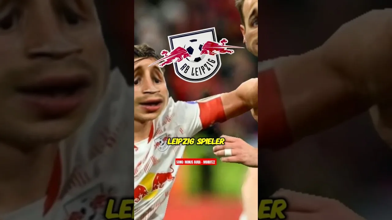 LEIPZIG SPIELER sammeln MINUS Aura!😡 #rbleipzig #fcbayernmünchen #bundesliga #fcbayern #fussball