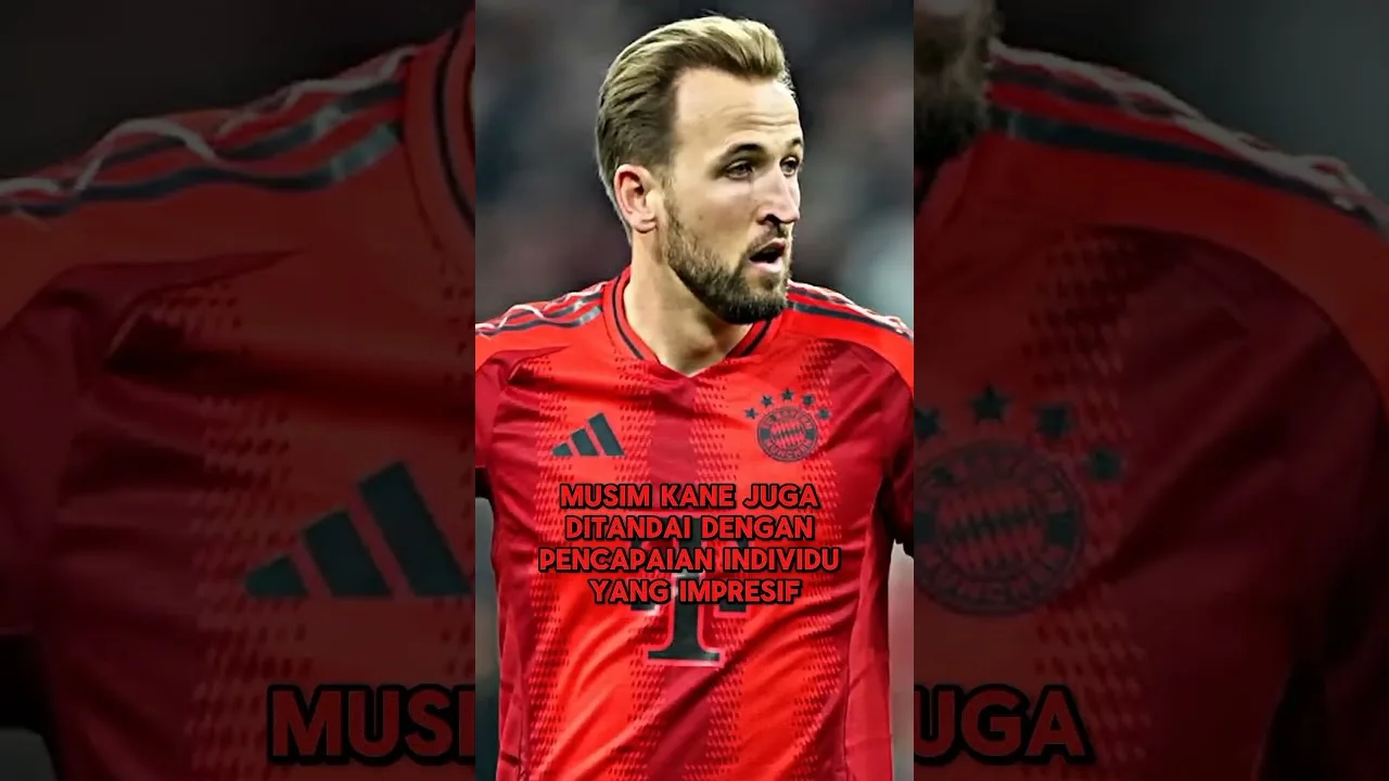 Harry Kane raih penghargaan pemain terbaik Bundesliga 2024/2025 #bundesliga #beritabola #football