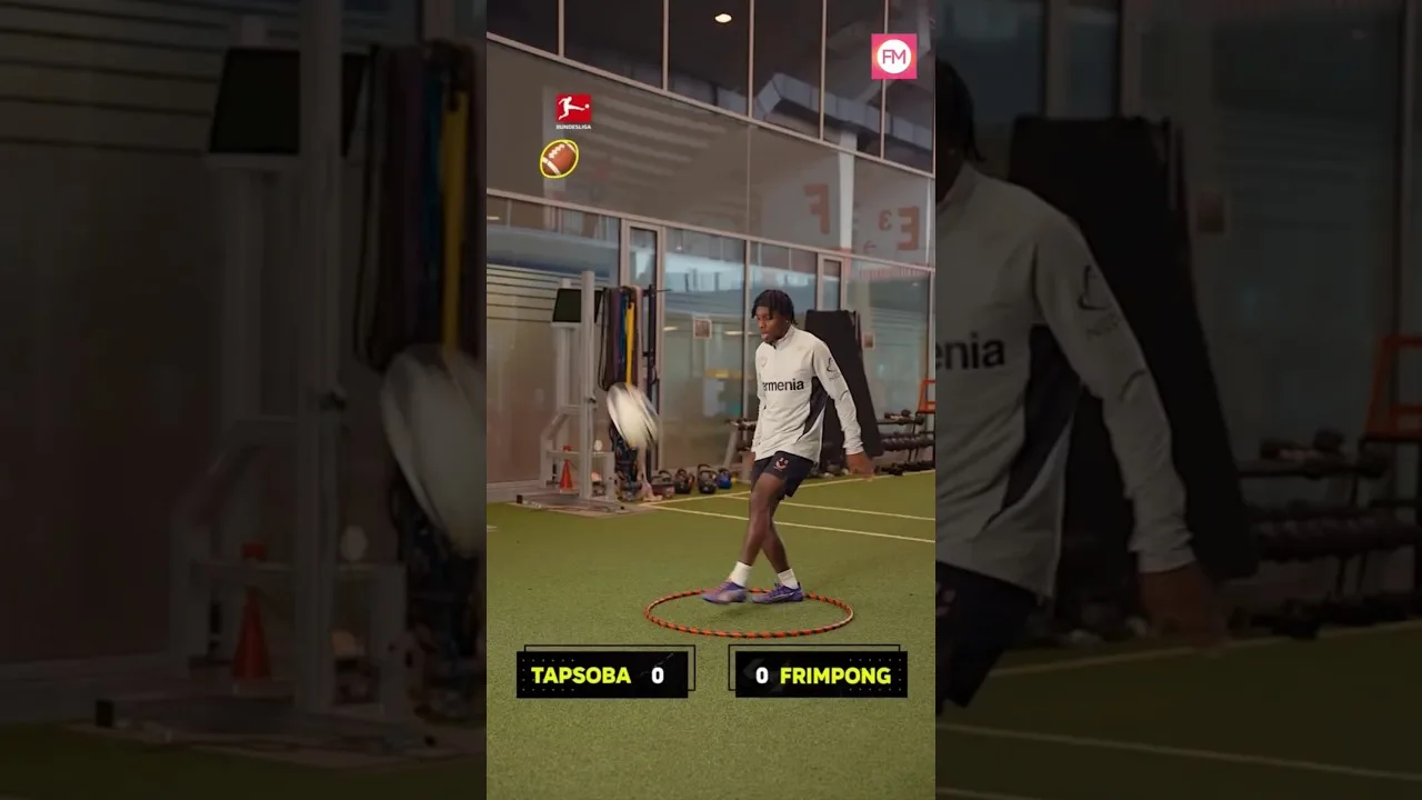 Testons le contrôle de rugbyball ?#shorts #bayel #bundesliga