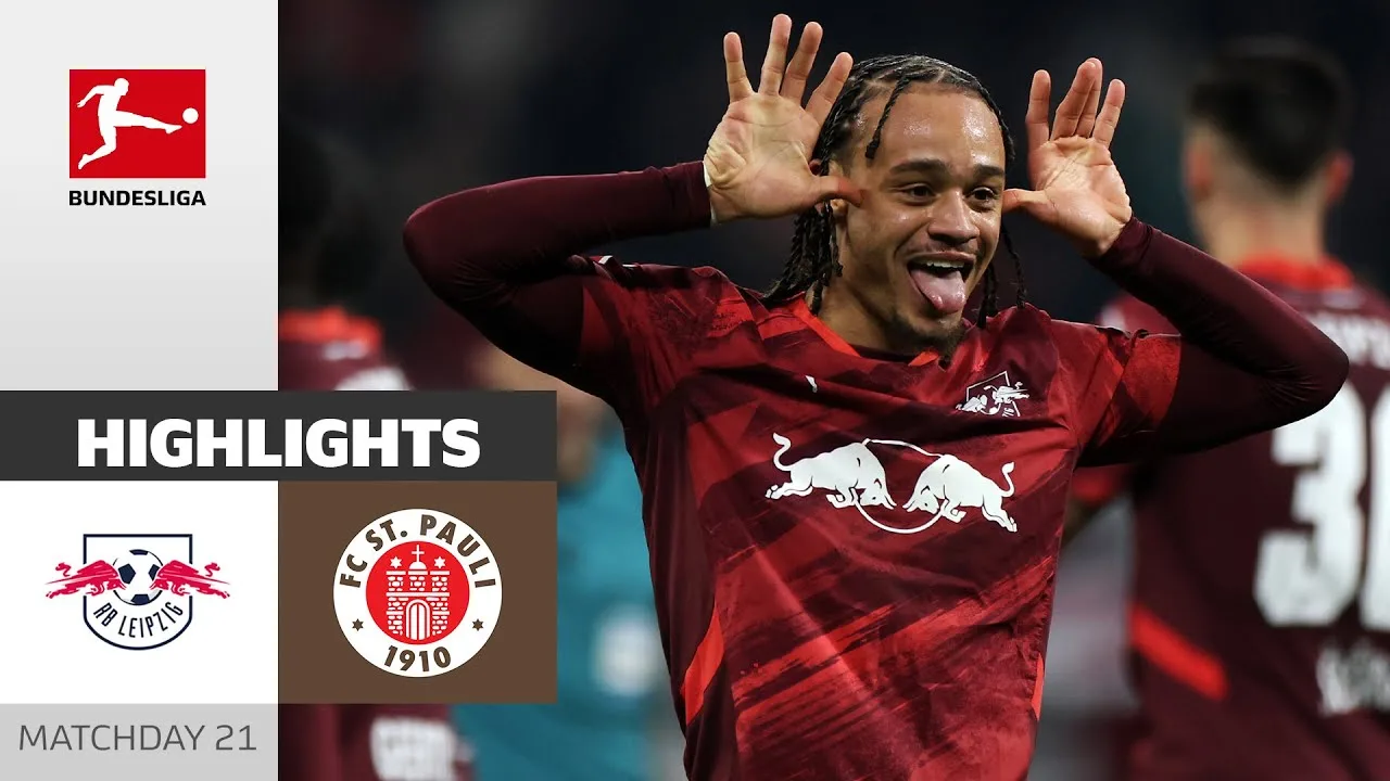 Xavi fait à nouveau sa magie! | RB Leipzig – FC St. Pauli 2-0 | Faits saillants | MD 21 – Bundesliga 2024/25