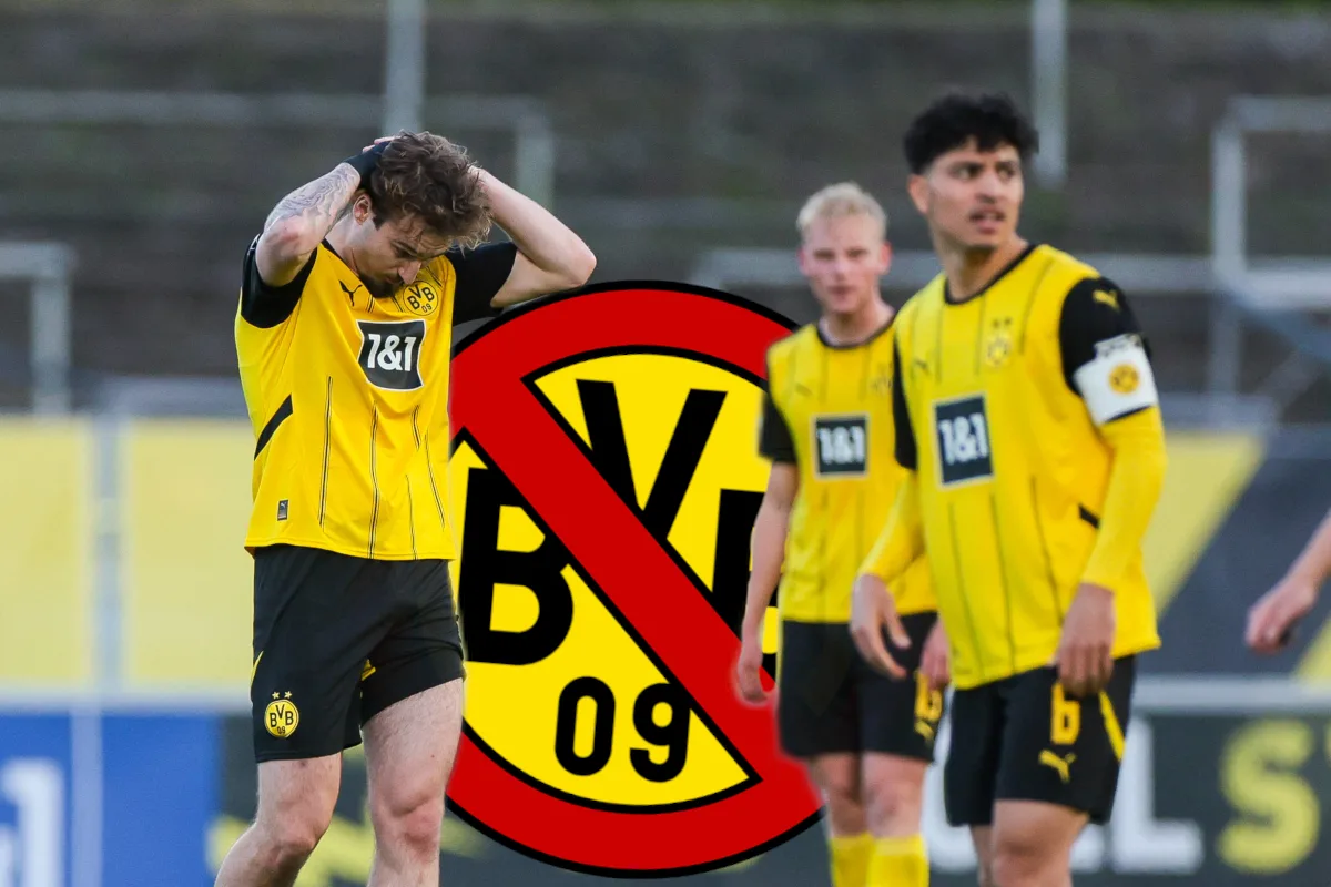 Croachment échoué! Borussia Dortmund doit se désabonner de son U23