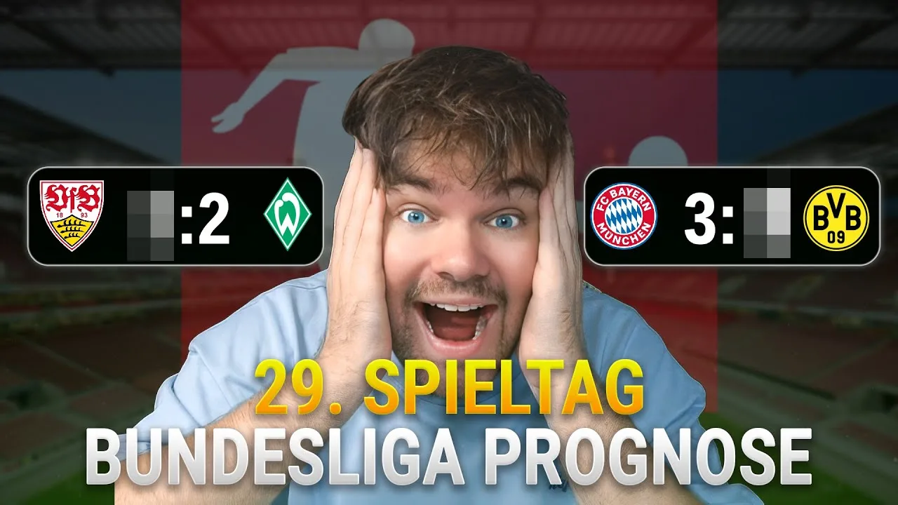 1ère prévision de Bundesliga | 29e Conseils et prévisions de la journée | 2024/25
