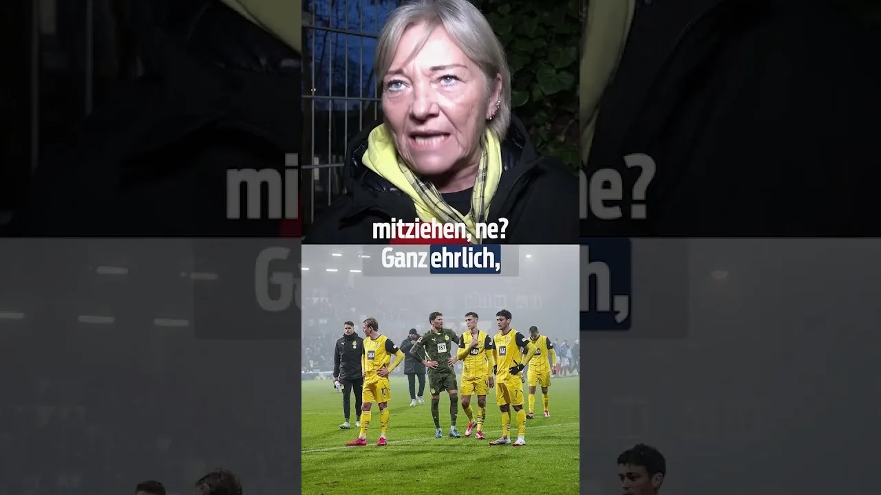 Dortmund dans la crise! La frustration avec les fans de BVB est géniale! #shorts
