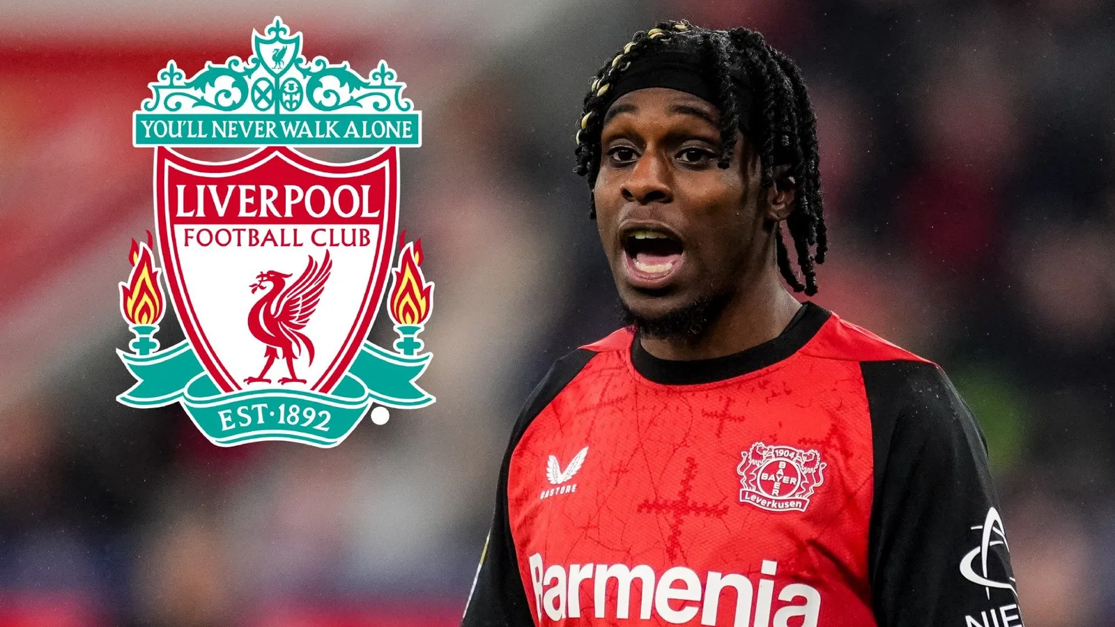 VIDÉO: Touchdown pour Jeremie Frimpong! Bayer Leverkusen Star arrive en Angleterre pour terminer le transfert de Liverpool