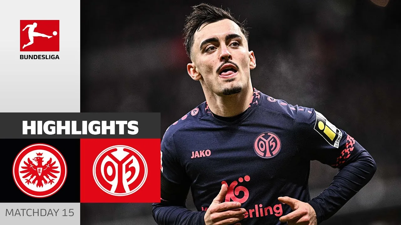 Mayence gagne à Francfort ! | Eintracht Francfort – 1. FSV Mayence 05 1-3 | Faits saillants | Bundesliga