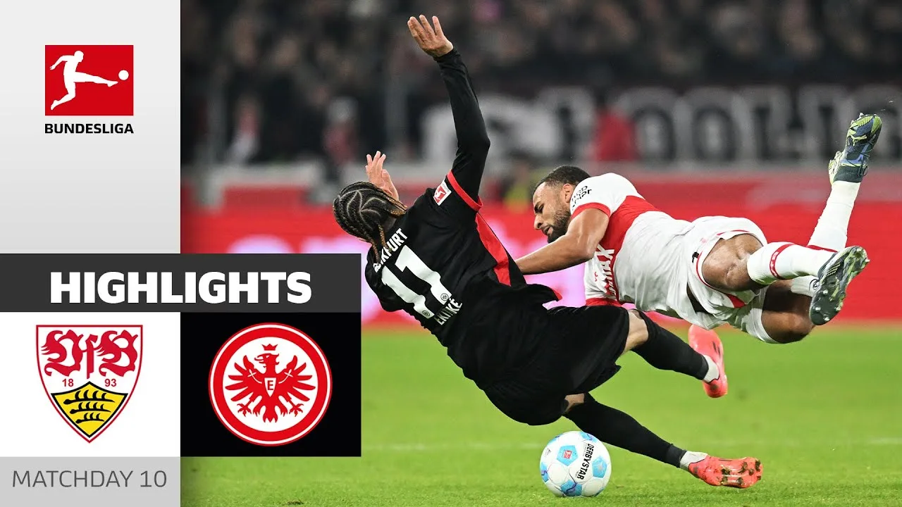 VAR de dernière minute ! | VfB Stuttgart – Eintracht Francfort 2-3 | Faits saillants | MD10 – Bundesliga 24/25