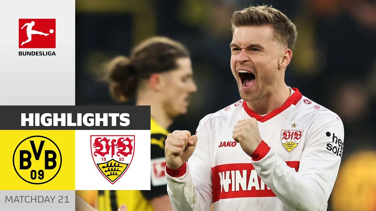 Stuttgart approfondit BVB-CRISIS! | Borussia Dortmund – VFB Stuttgart 2-1 | Faits saillants | Bundesliga 24/25
