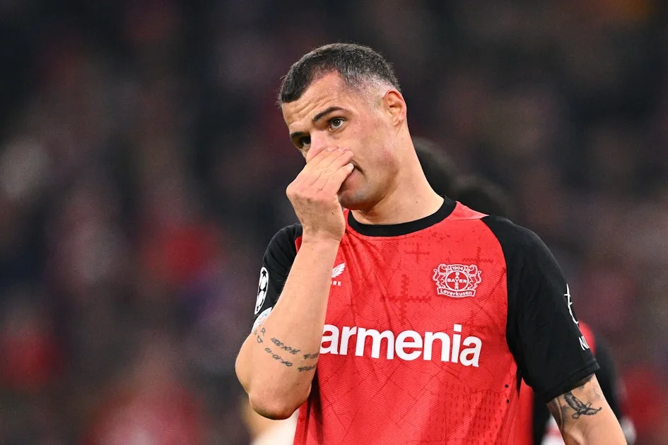 Granit Xhaka se rend devant le tribunal avec Bayer Leverkusen après le festival d’erreur à Munich