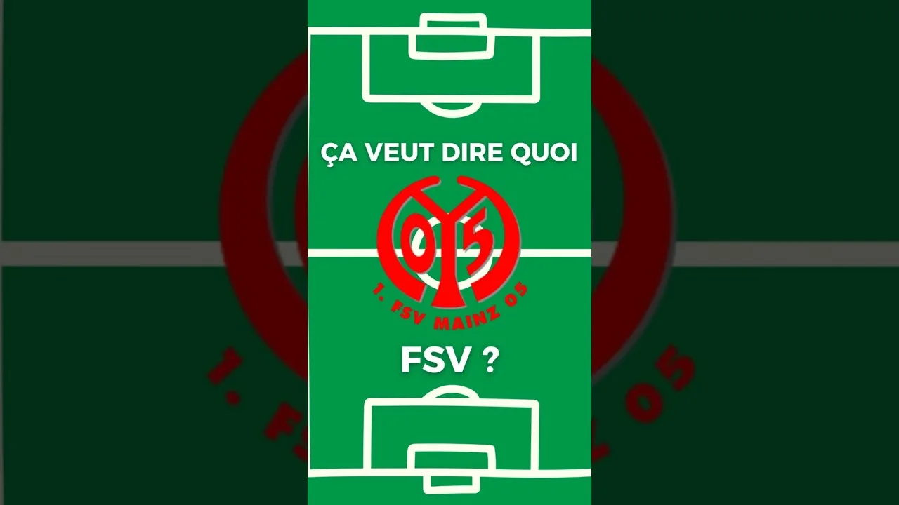 Ça veut dire quoi FSV ? #bundesliga