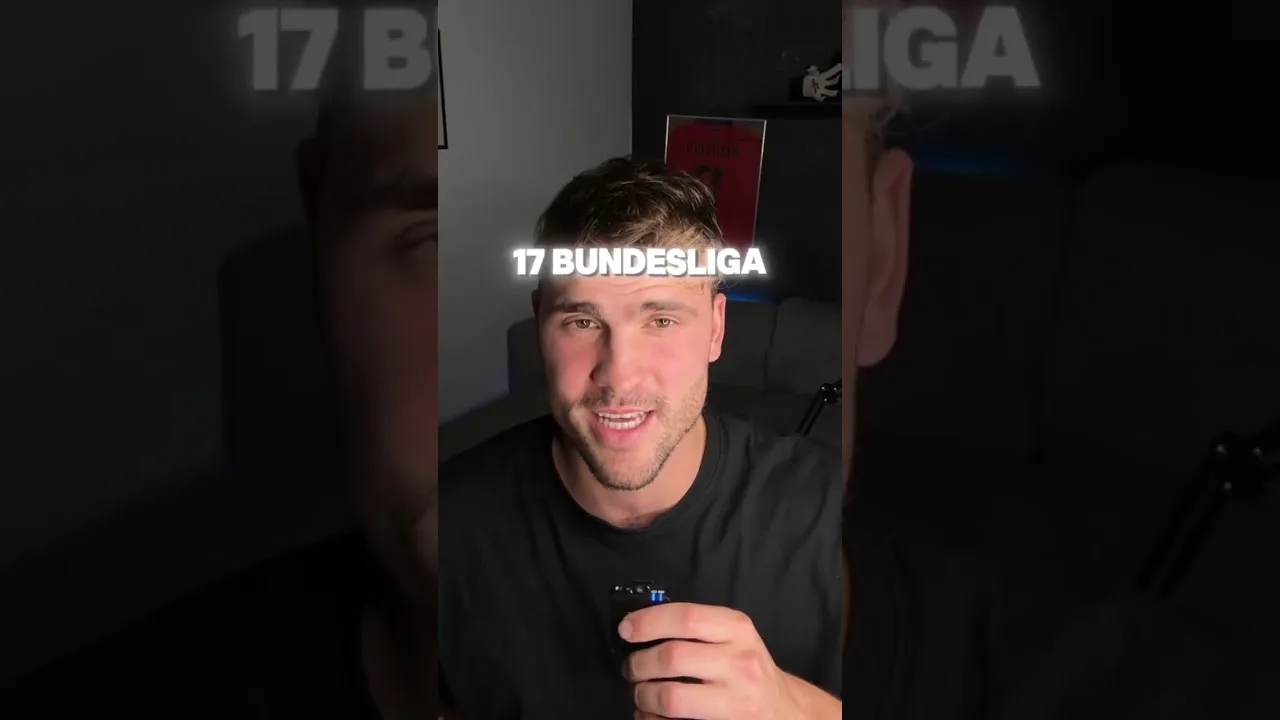 Mit einem Arm in der Bundesliga!