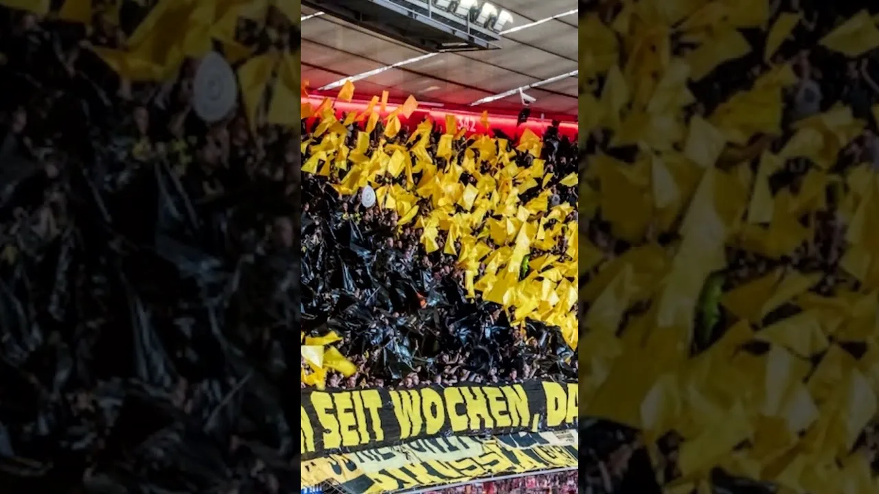 Als der HSV sich gegen Dortmund verteidigen musste  #ultras #bundesliga #fußball #hsv #bvb #fans