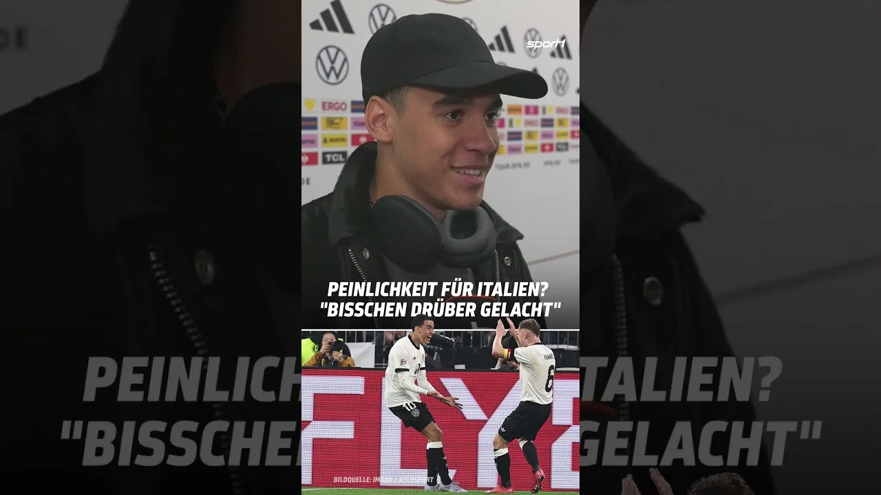 Musiala und Kimmich verstehen sich schon blind auf dem Spielfeld👀 #sport1 #shorts