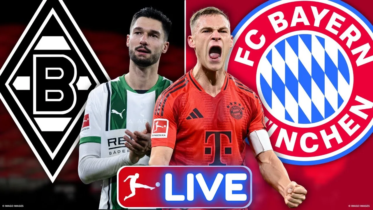 🔴 Borussia Mönchengladbach – FC Bayern Munich | Bundesliga EN DIRECT | 16ème journée