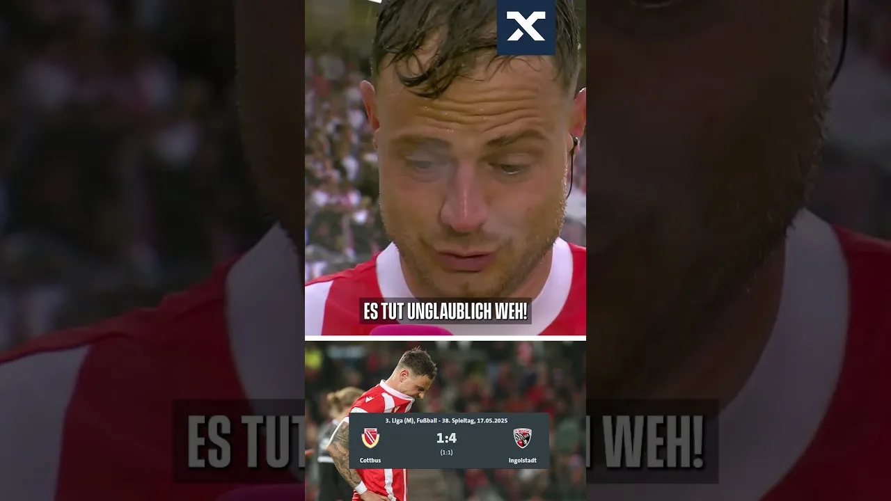 Cottbus échoue considérablement. Thiele en larmes! #bundesliga # 3liga #football balle #football #cottbus