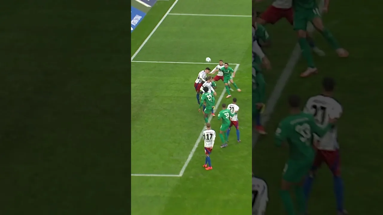 COMMENT LE TENIT-IL ? 😳🤯 Daniel Heuer Fernandes le dirige ! 😮 #seulementleHSV