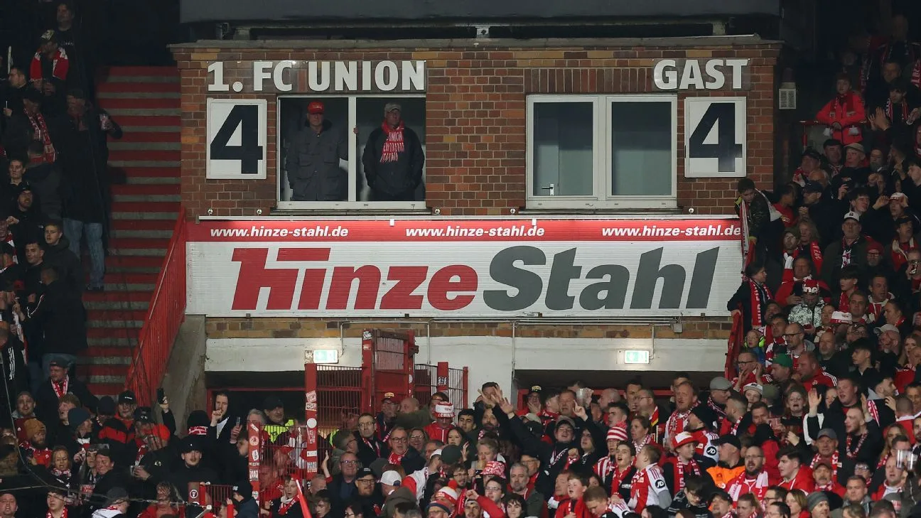 Union Berlin, Stuttgart a établi un record de Bundesliga avec 8 buts en 1er mi-temps
