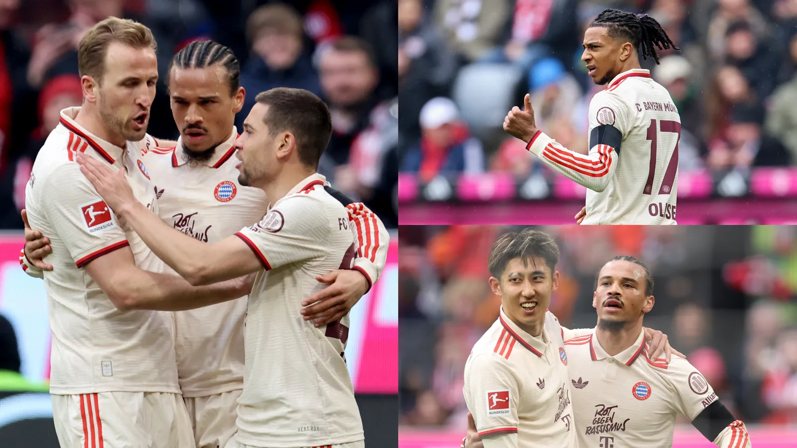 Harry Kane et Michael Olise sont imparables! L’attaquant de l’Angleterre termine la sécheresse de buts de Bundesliga et l’ailier de la France gère une émeute alors que la victoire du Bayern Munich SEAL contre St Pauli