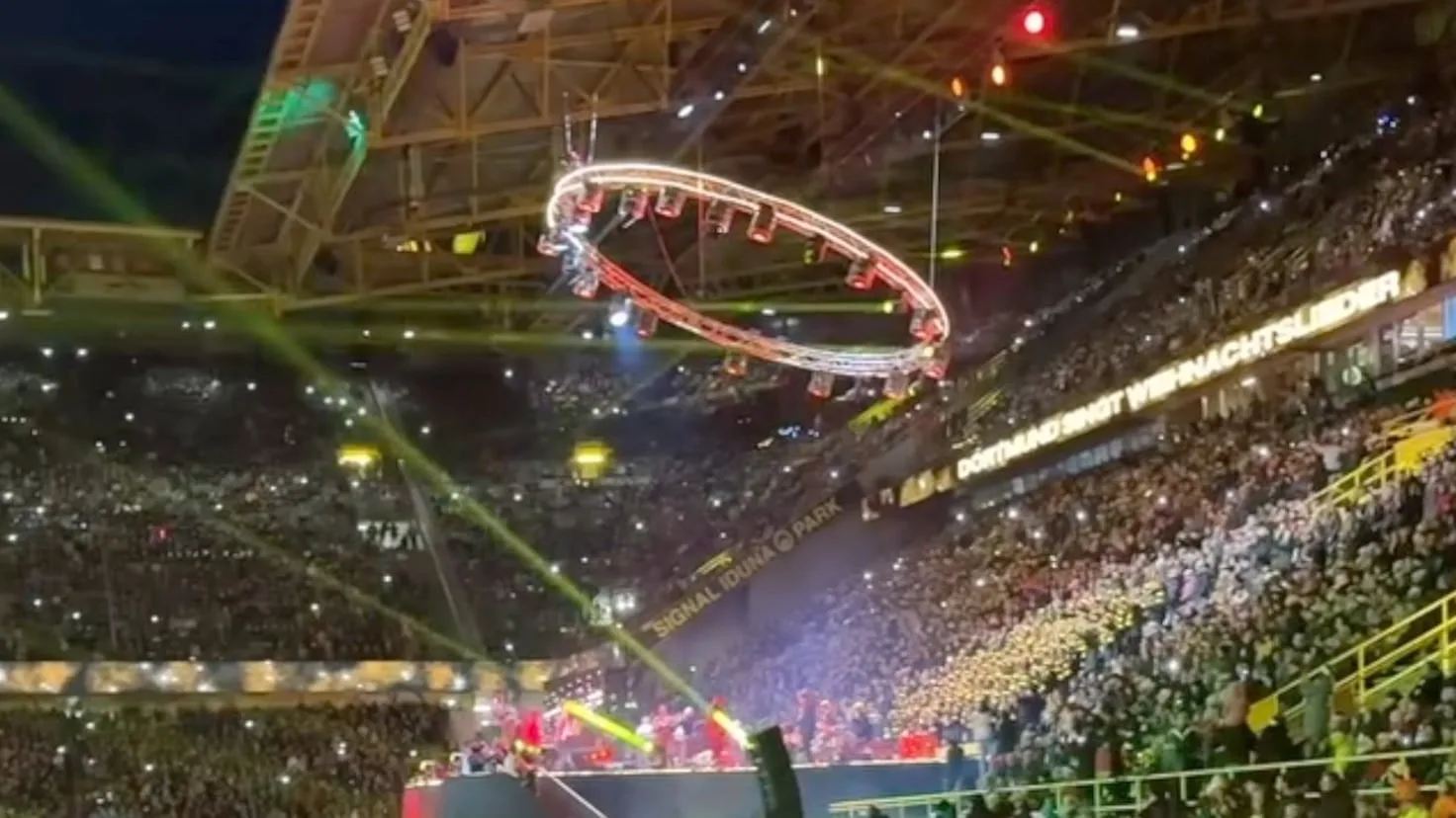 C’est ainsi que chante le Signal Iduna Park du Borussia Dortmund à Noël – AS USA – Diario AS