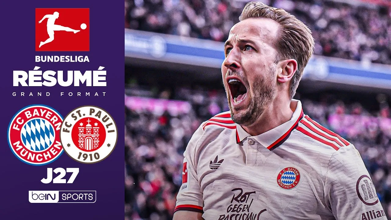 Résumé : OLISE trop fort, le BAYERN tremble mais ne rompt pas face à ST PAULI !