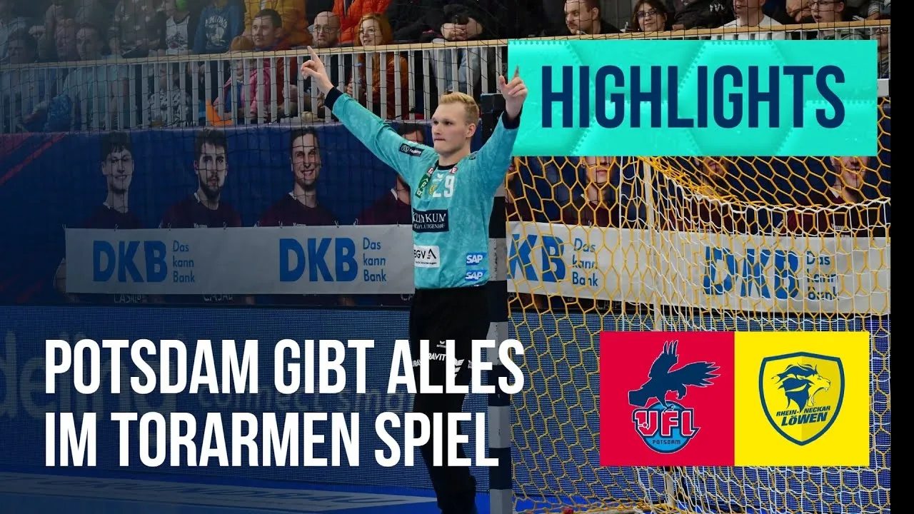 Temps forts : VFL Potsdam – Rhein-Neckar Löwen (saison 2024/25) |DAIKIN Handball Bundesliga