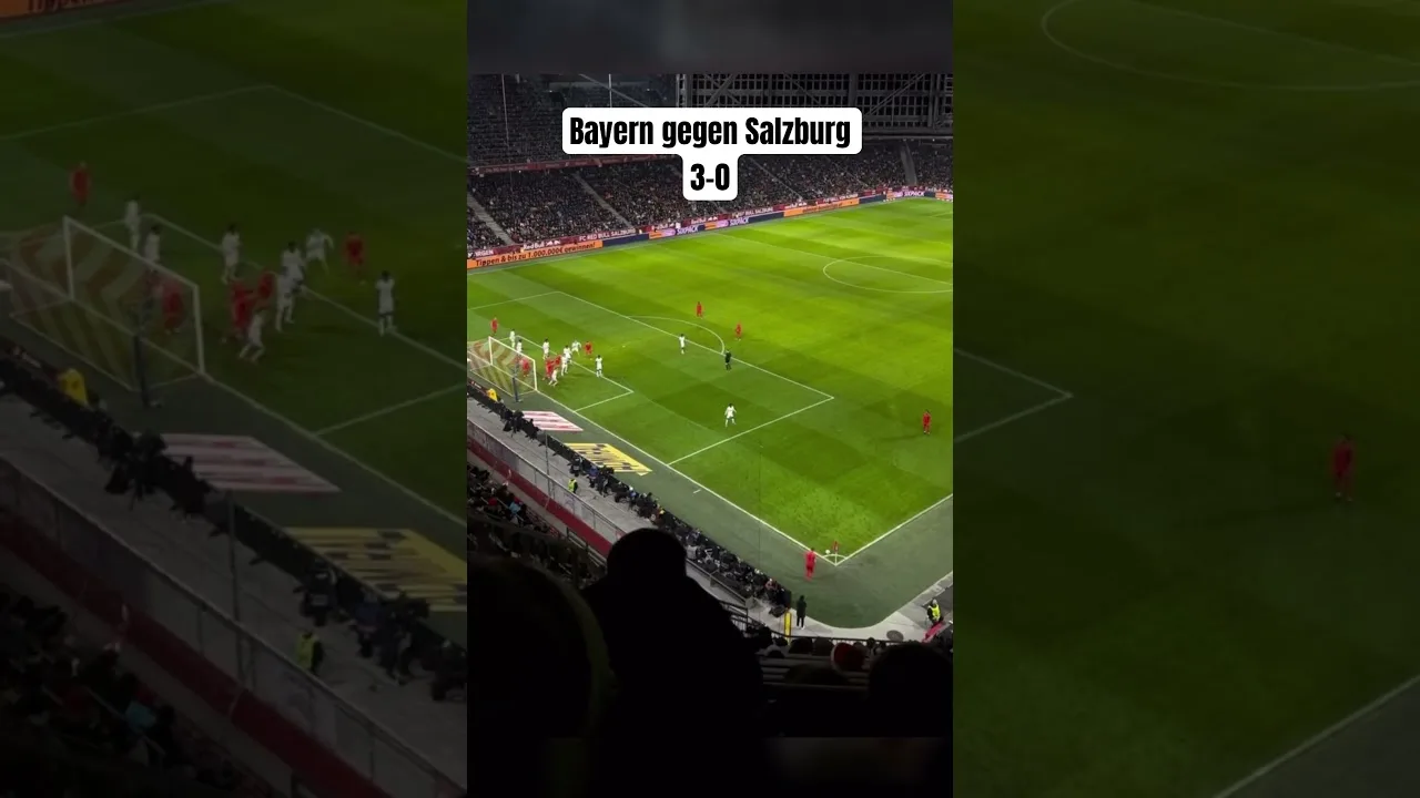 Bayern Munich contre Salzbourg 3-0 et match amical