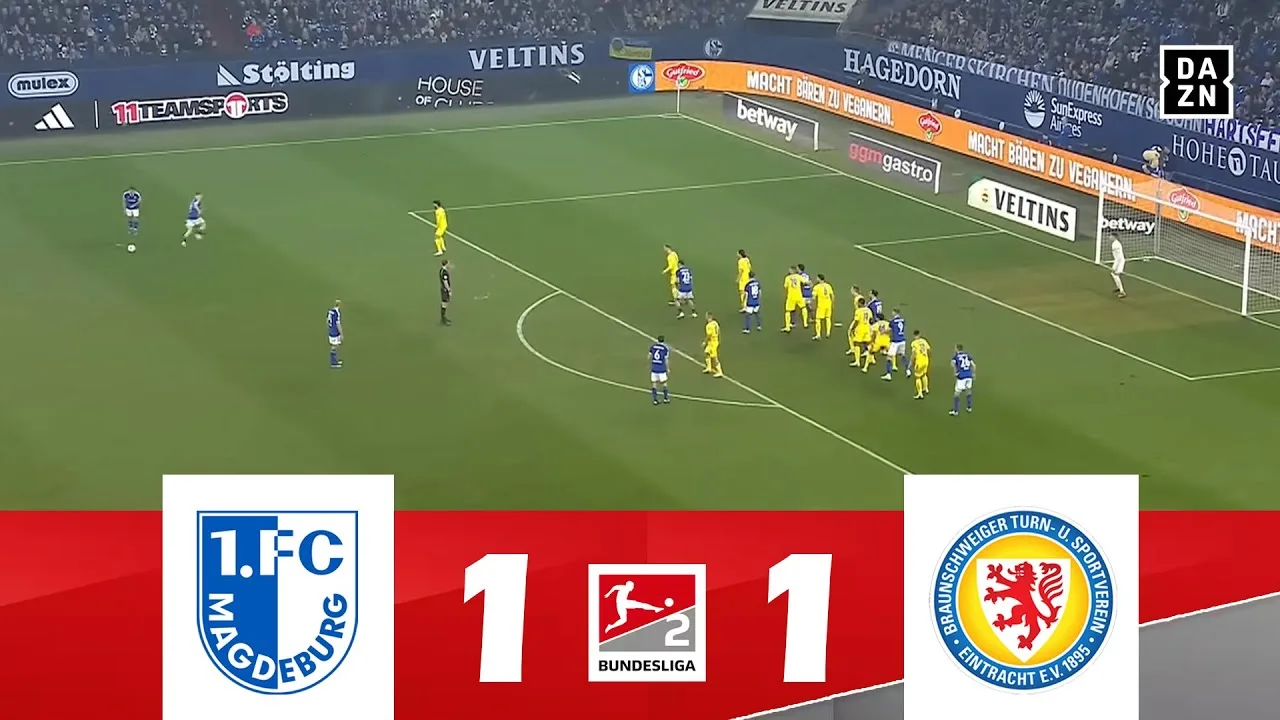 1. FC Magdebourg contre Brunswick [1-1] | 2ème Bundesliga 2024/25 | Jouez les moments forts !