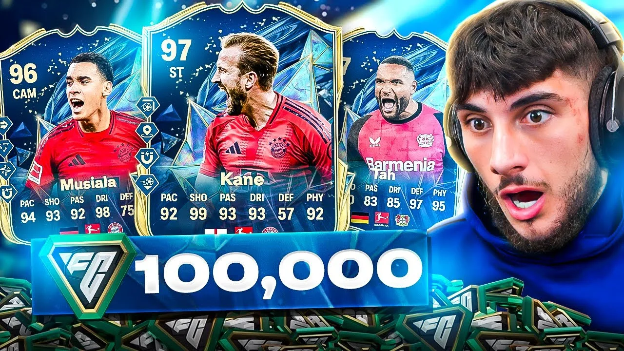 J’ai dépensé 100 000 points FC sur des Tots de Bundesliga!