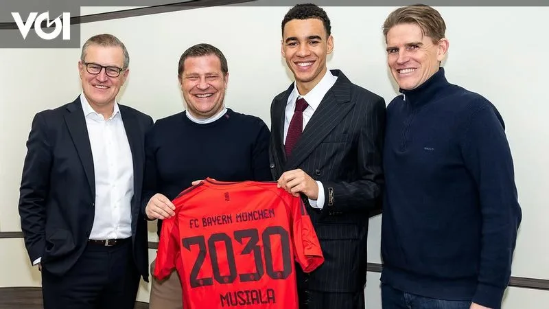 Jamal Musiala a signé un nouveau contrat jusqu’en 2030 avec le Bayern Munich