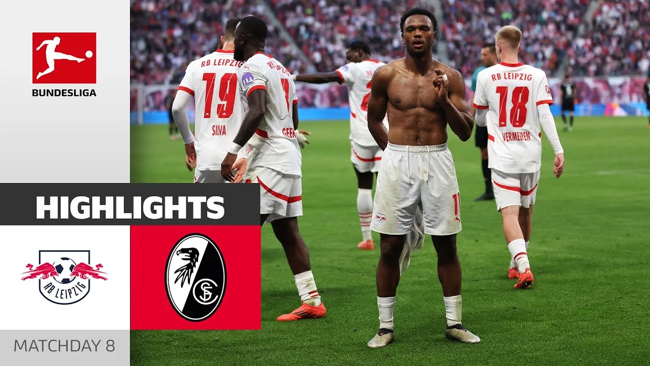 Chef de table de nuit | RB Leipzig – SC Fribourg 3-1 | Faits saillants | 8e journée – Bundesliga 2024/25