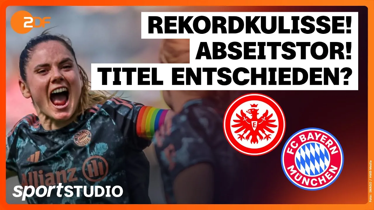 Eintracht Frankfurt – FC Bayern Munich | Bundesliga féminine, jeudi 19 2024/25 | studio de sport